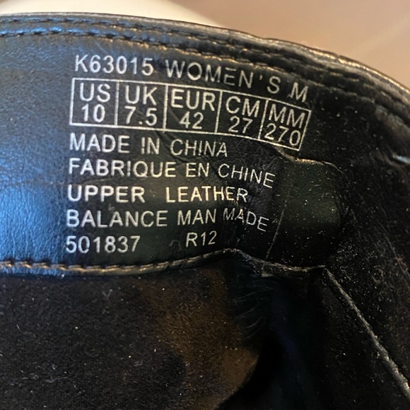 Rockport Adiprene By Adidas Black Leather Booties 2 3/4Heel Size 10 - Picture 4 of 6